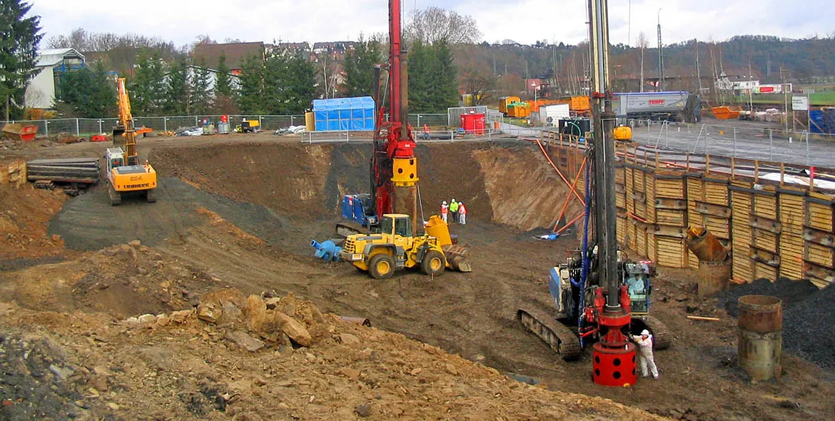 Baugrunderkundung und geotechnische Arbeiten im Spezialtiefbau