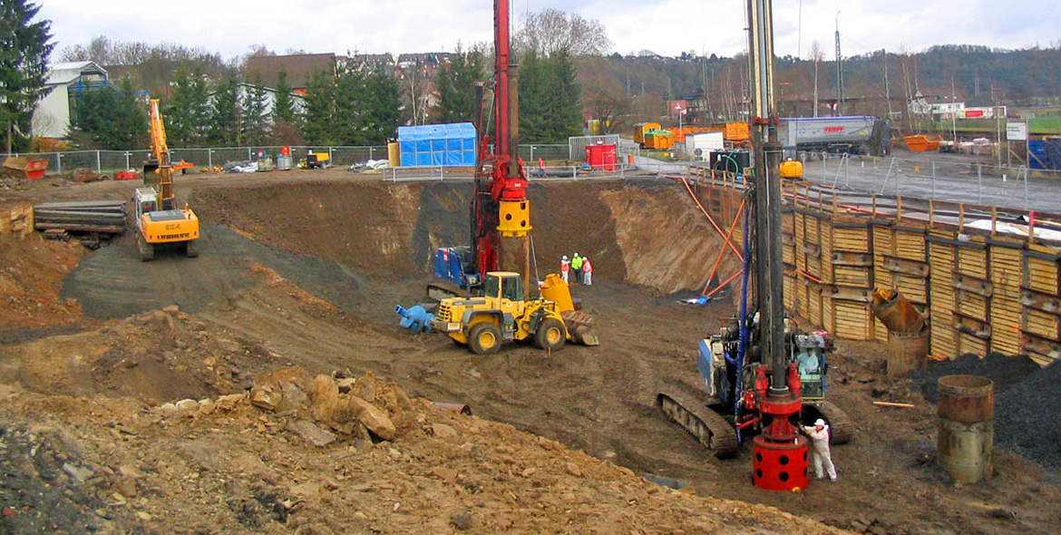 Baugrunderkundung und geotechnische Arbeiten im Spezialtiefbau